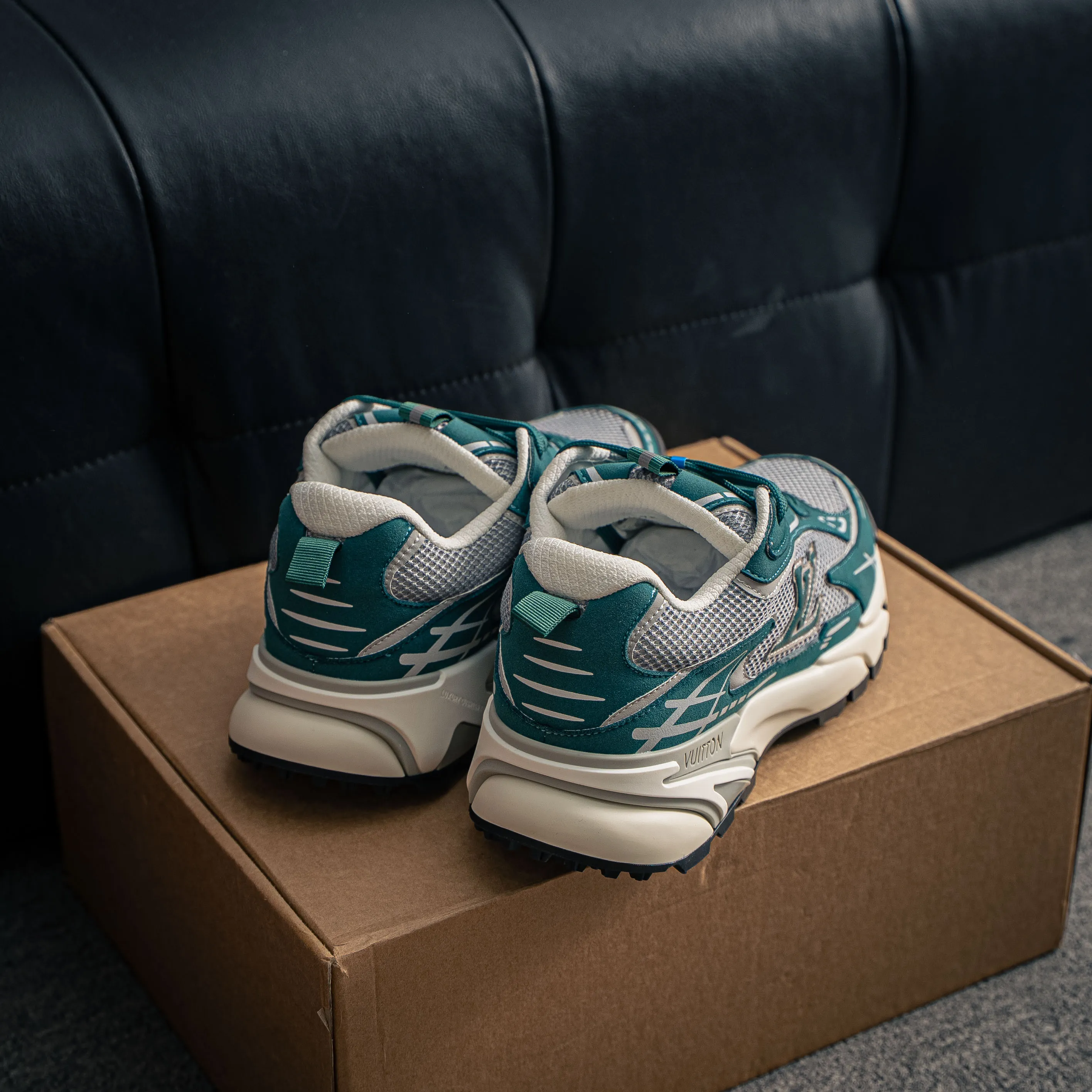 # Lv Tatic Runner Tatic Runner Series Platform Sole Chunky Sneakers， Retro Shoes ， 。Shoes ， "VUITTON